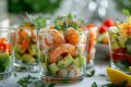 Verrine Avocat-Crevette